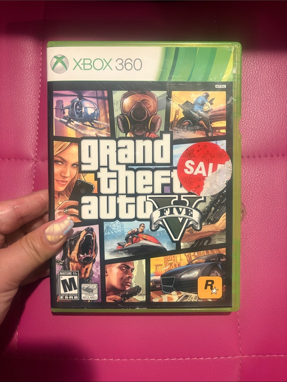 Grand Theft Auto v Microsoft Xbox 360 CIB Tested Map